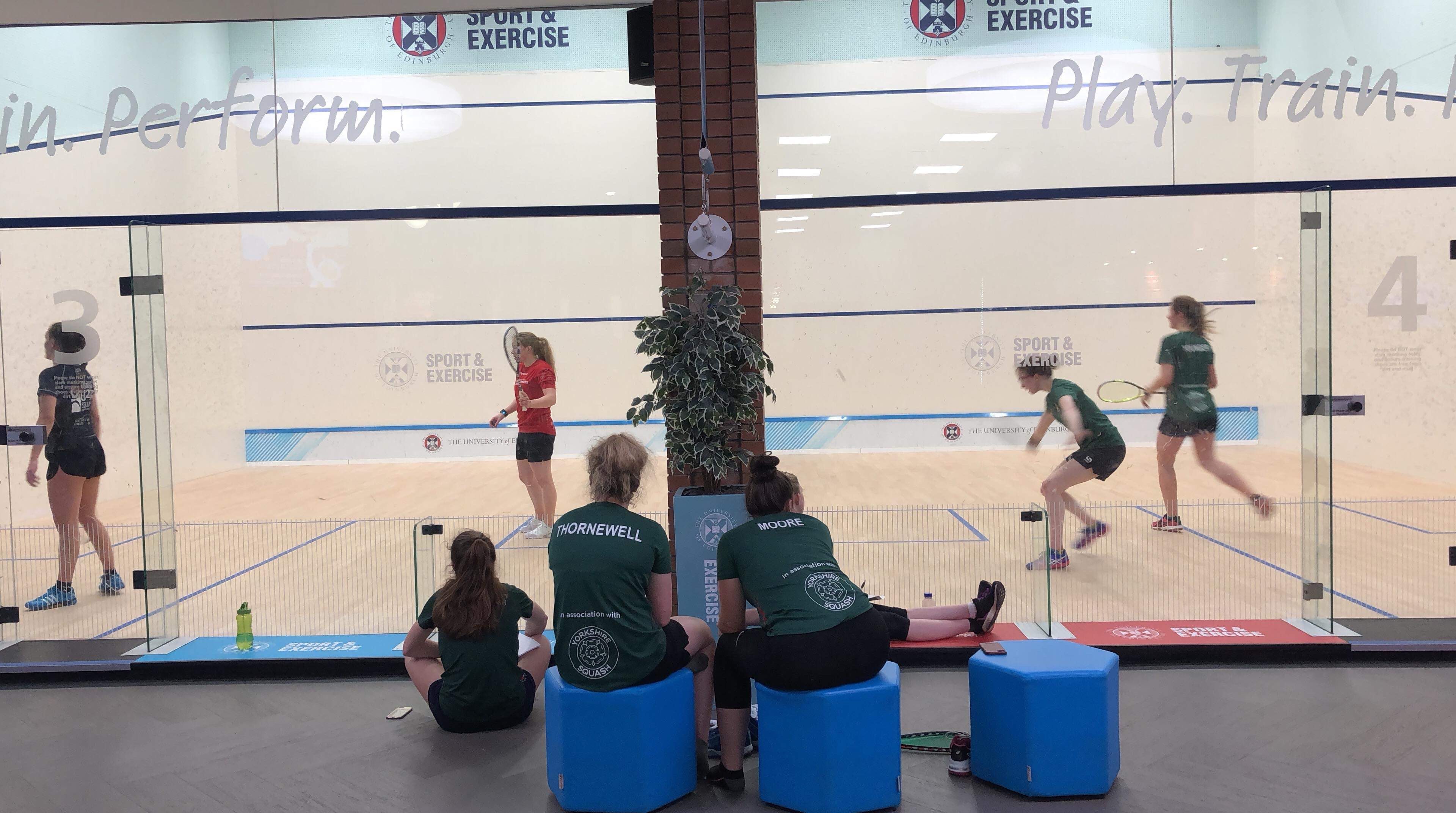 Team Coaching Edinburgh University Squash Club